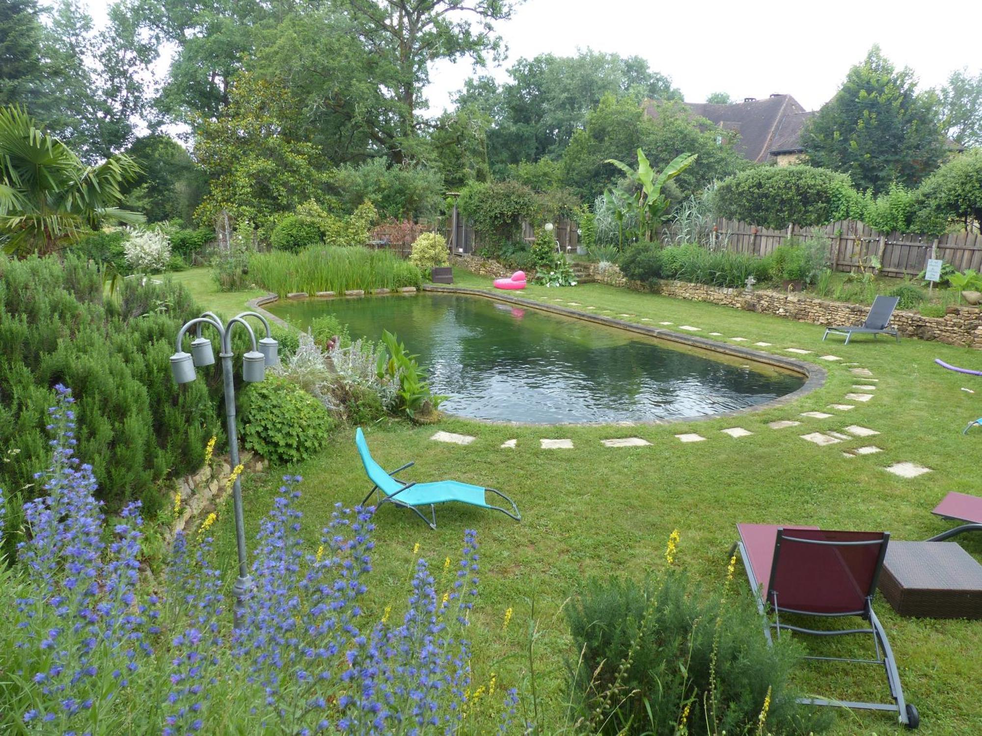 Maison De Charme, Piscine Naturelle Dordogne Perigord Prats-du-Perigord Luaran gambar